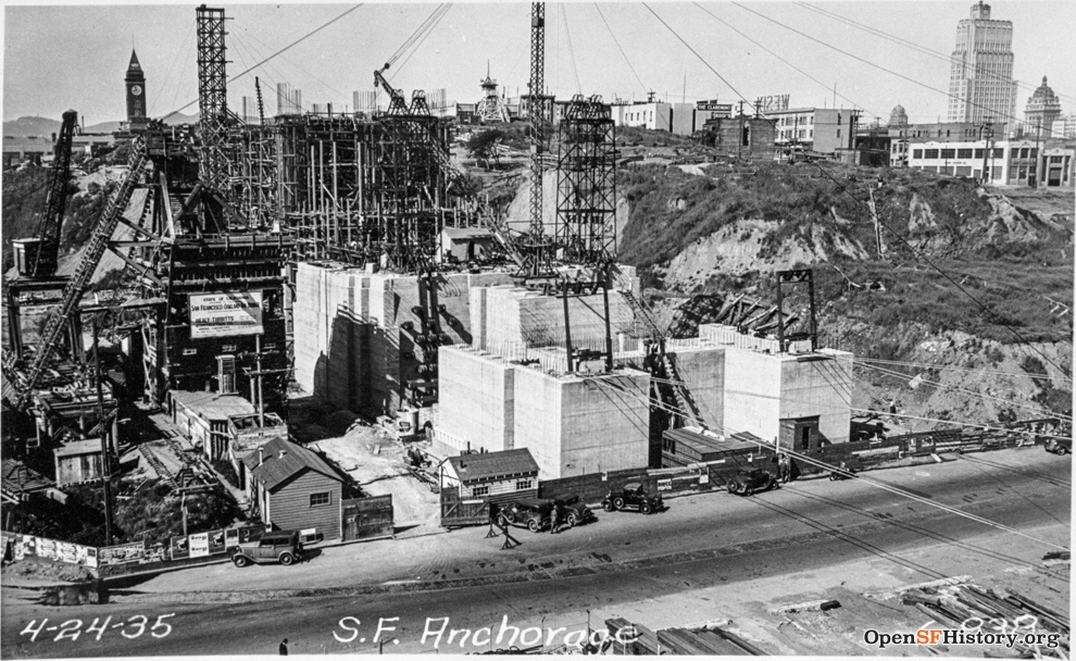 Rincon Hill Bridge Anchorage